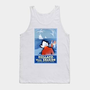 Vintage Travel Poster The Netherlands Hollan Tank Top